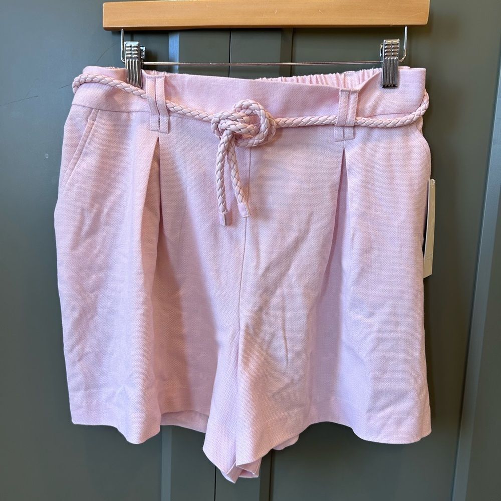 Calypso St. Barth Light Pink High Waist Dressy Shorts